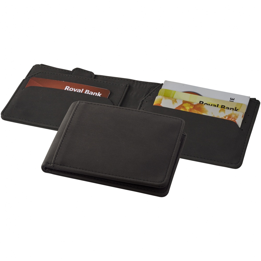 Logo trade promotional merchandise image of: Adventurer RFID wallet, black