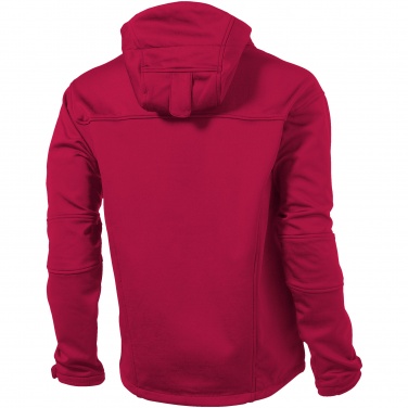 Logotrade advertising products photo of: Match softshell jacket, red