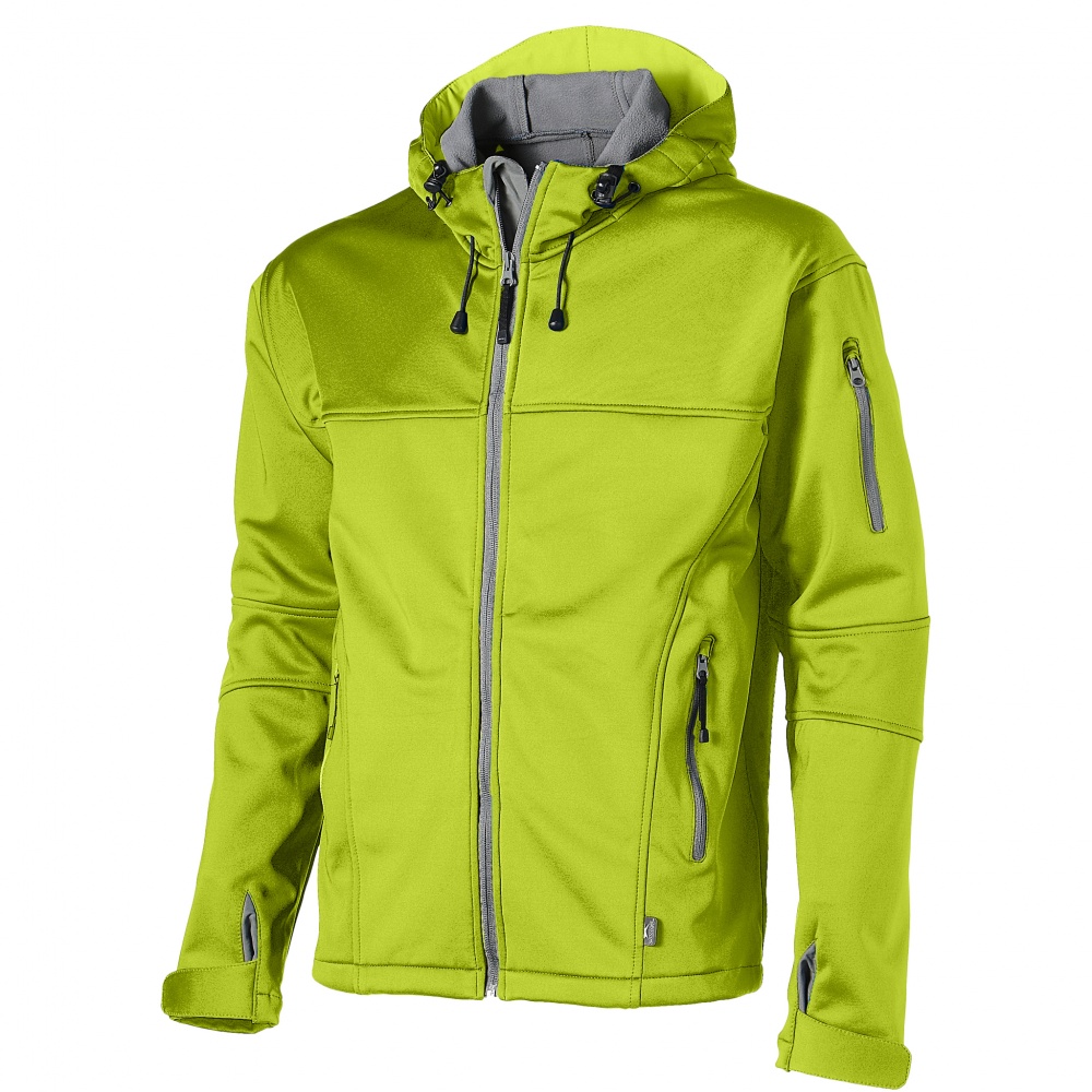 Logotrade promotional product image of: Match softshell jacket, light green