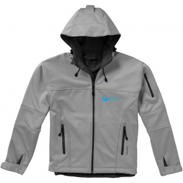 Logotrade advertising product image of: Match softshell jacket, grey