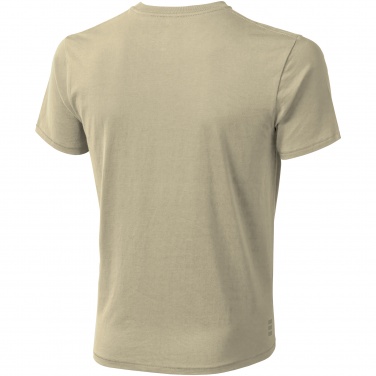 Logo trade promotional gifts image of: Nanaimo short sleeve T-Shirt, beige