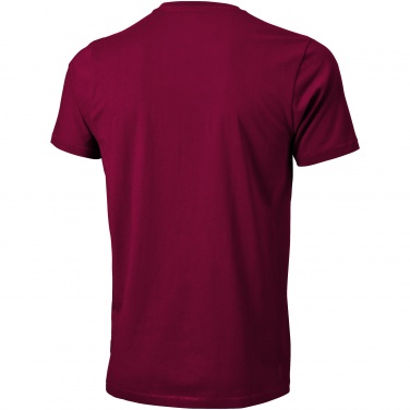 Logotrade corporate gift image of: Nanaimo short sleeve T-Shirt, dark red