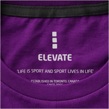 Logo trade promotional merchandise photo of: Nanaimo short sleeve T-Shirt, purple