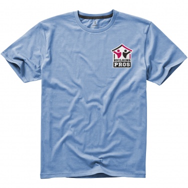 Logotrade promotional merchandise image of: Nanaimo short sleeve T-Shirt, light blue