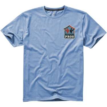 Logo trade promotional item photo of: Nanaimo short sleeve T-Shirt, light blue