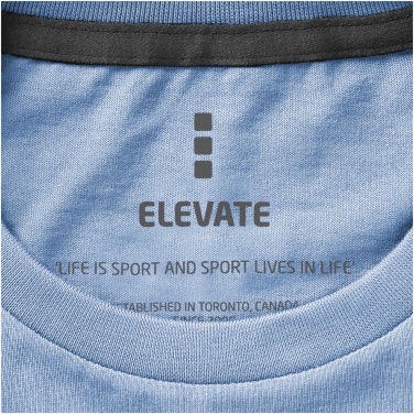 Logo trade promotional gifts picture of: Nanaimo short sleeve T-Shirt, light blue