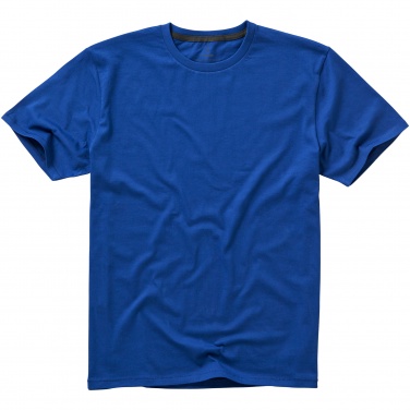 Logo trade corporate gifts picture of: Nanaimo short sleeve T-Shirt, blue