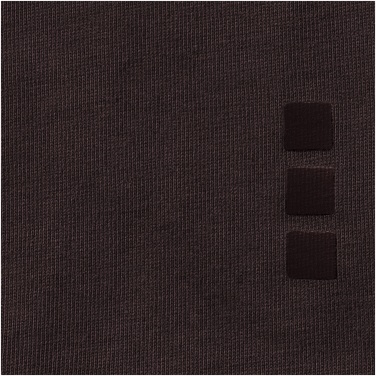 Logotrade promotional giveaway image of: Nanaimo short sleeve T-Shirt, dark brown