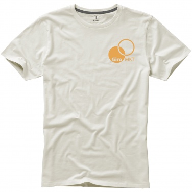 Logo trade promotional items picture of: Nanaimo short sleeve T-Shirt, light gray