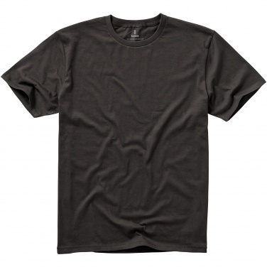 Logo trade advertising products image of: Nanaimo short sleeve T-Shirt, dark grey