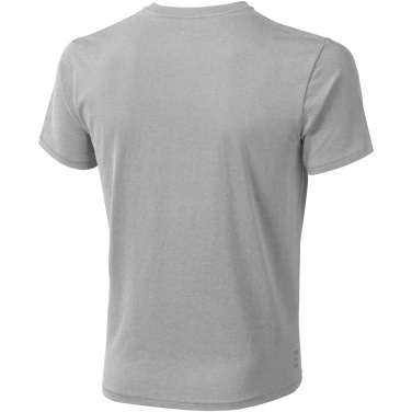 Logo trade promotional giveaways image of: Nanaimo short sleeve T-Shirt, grey