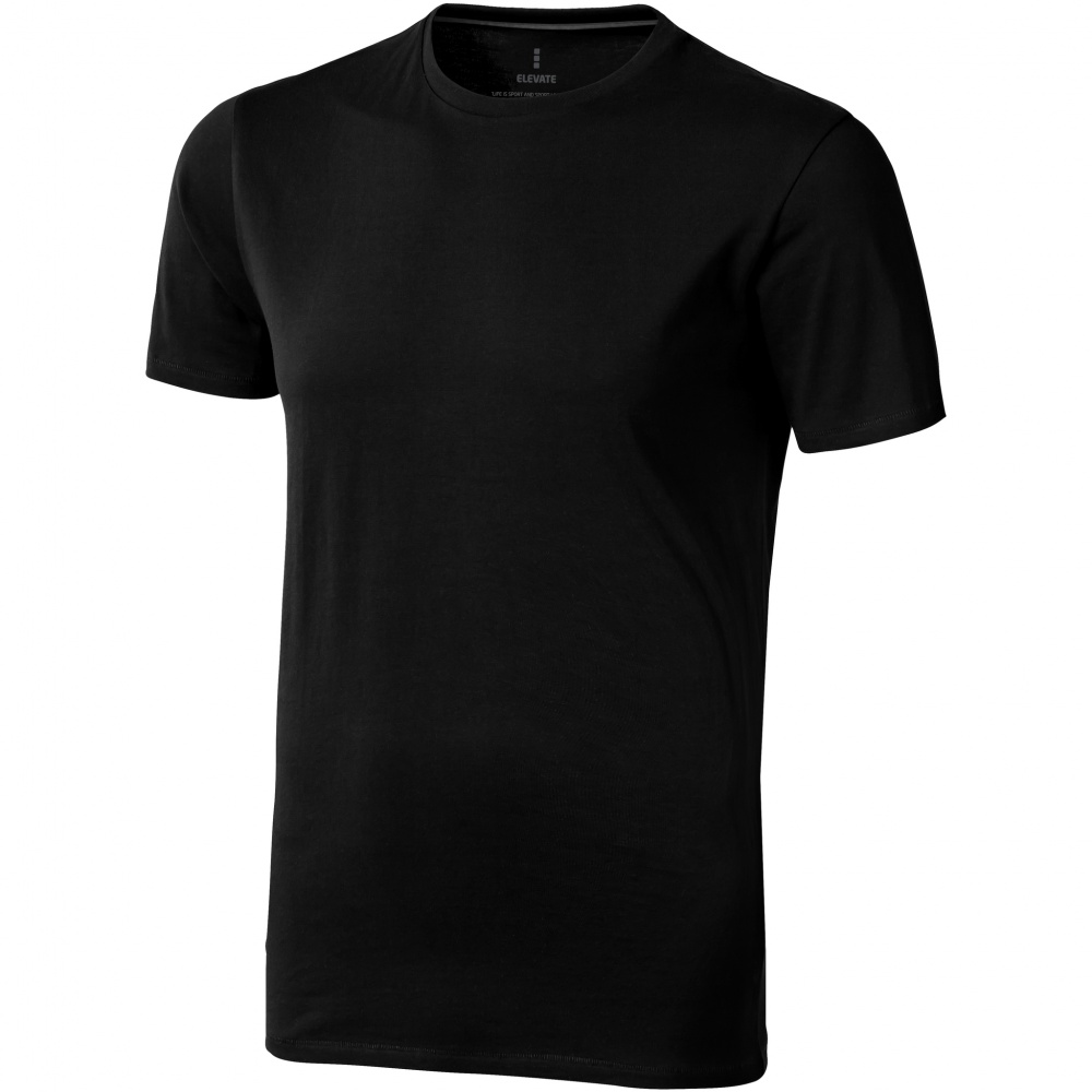 Logo trade promotional product photo of: Nanaimo short sleeve T-Shirt, black