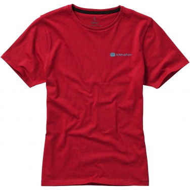 Logotrade promotional product image of: Nanaimo short sleeve ladies T-shirt, red