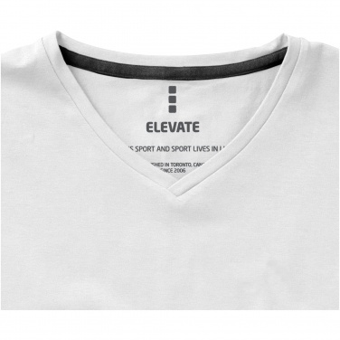 Logo trade promotional merchandise photo of: Kawartha short sleeve T-shirt, white