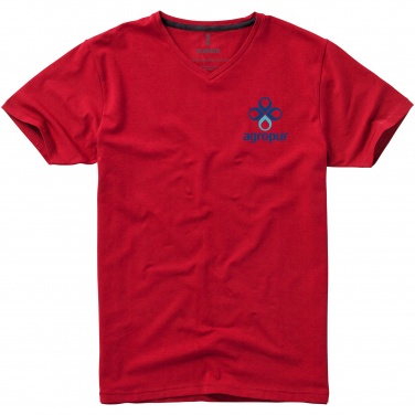 Logo trade promotional products image of: Kawartha short sleeve T-shirt, red