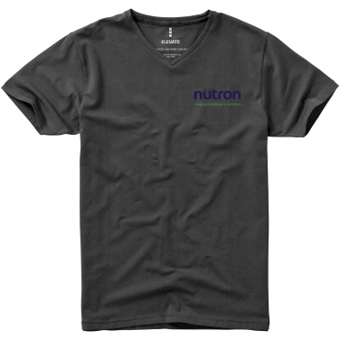 Logotrade promotional item picture of: Kawartha short sleeve T-shirt, dark grey