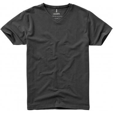 Logotrade business gift image of: Kawartha short sleeve T-shirt, dark grey