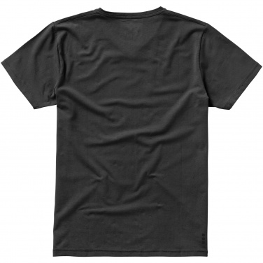 Logo trade promotional merchandise photo of: Kawartha short sleeve T-shirt, dark grey