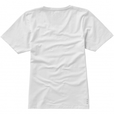 Logotrade promotional product image of: Kawartha short sleeve ladies T-shirt, white