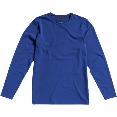 Logo trade promotional items picture of: Ponoka long sleeve T-shirt, blue