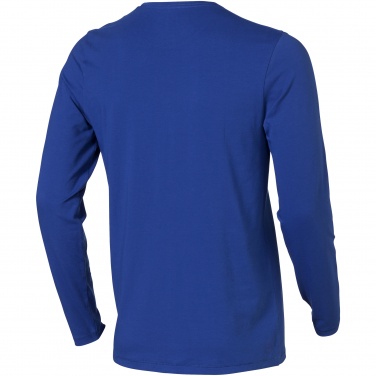 Logotrade promotional giveaway image of: Ponoka long sleeve T-shirt, blue