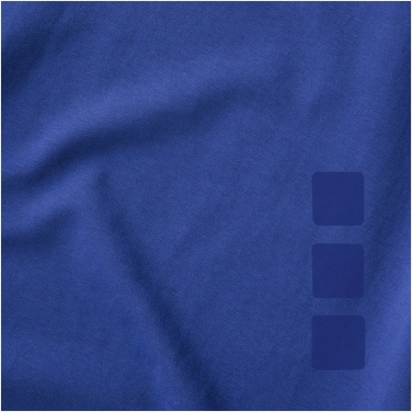 Logo trade advertising products image of: Ponoka long sleeve T-shirt, blue