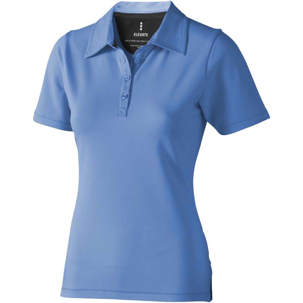 Logo trade promotional gifts picture of: Markham short sleeve ladies polo