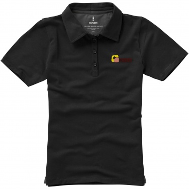 Logo trade corporate gift photo of: Markham short sleeve ladies polo