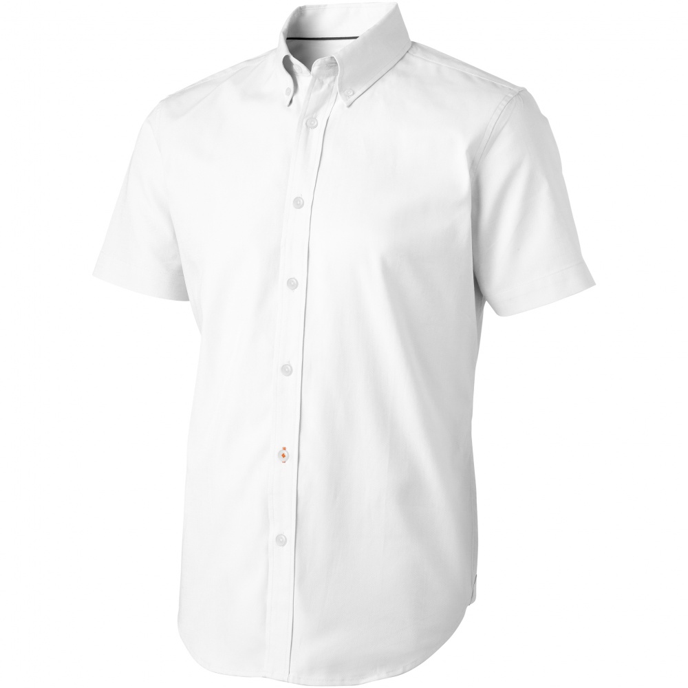 Logotrade promotional giveaway picture of: Manitoba short sleeve shirt, white