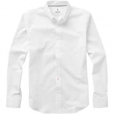 Logo trade promotional merchandise picture of: Vaillant long sleeve shirt, white