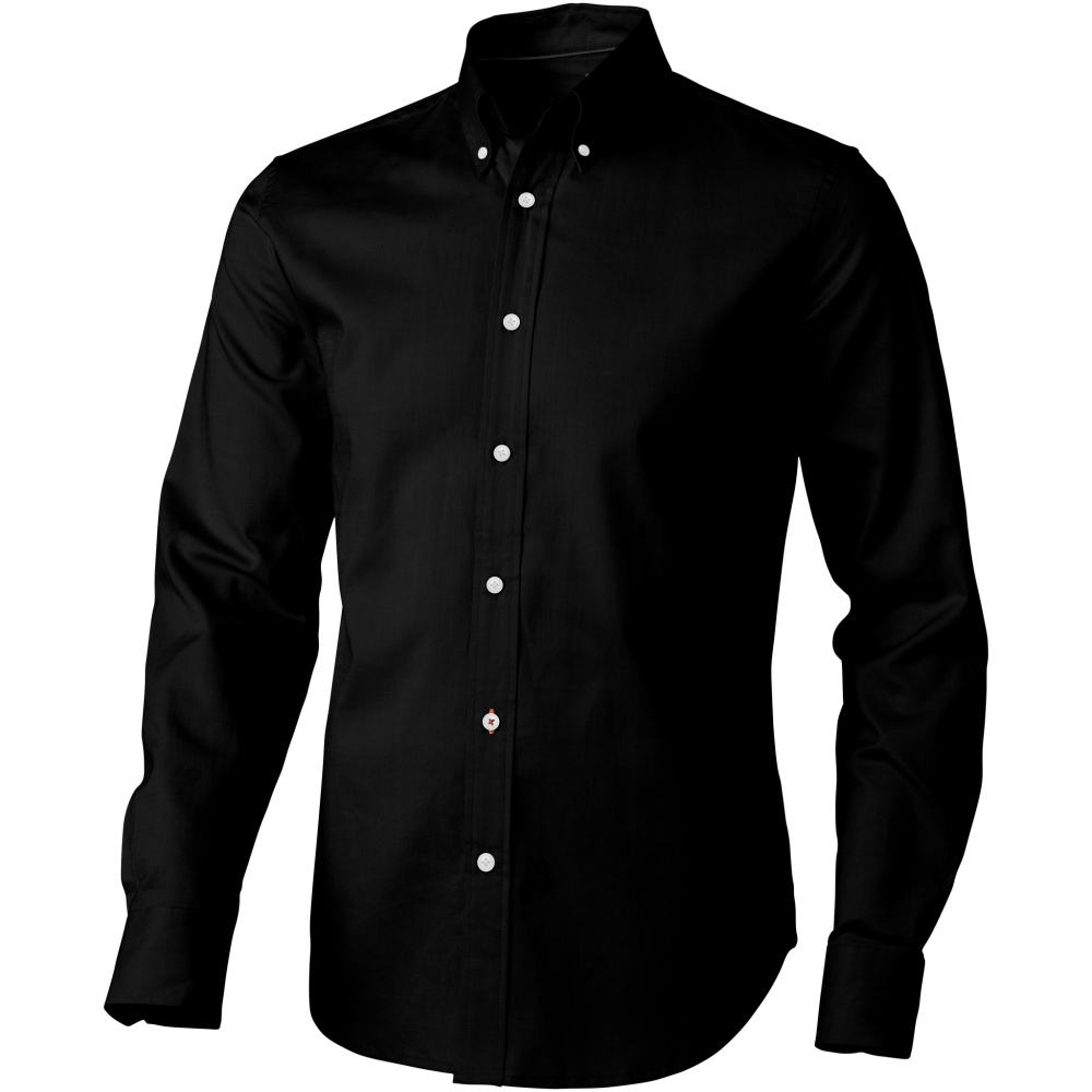 Logotrade advertising product image of: Vaillant long sleeve shirt, black