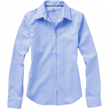 Logotrade corporate gift picture of: Vaillant long sleeve ladies shirt, light blue