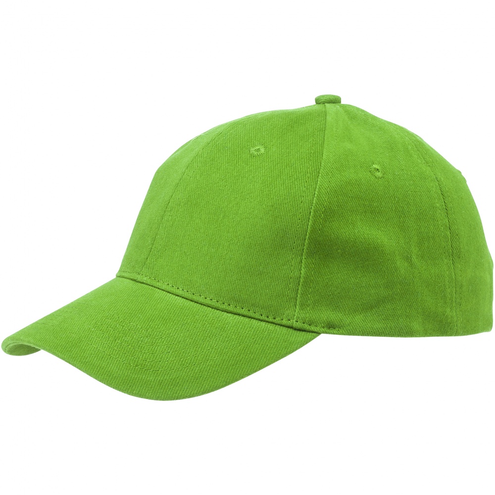 Logo trade corporate gift photo of: Bryson 6 panel cap, light green