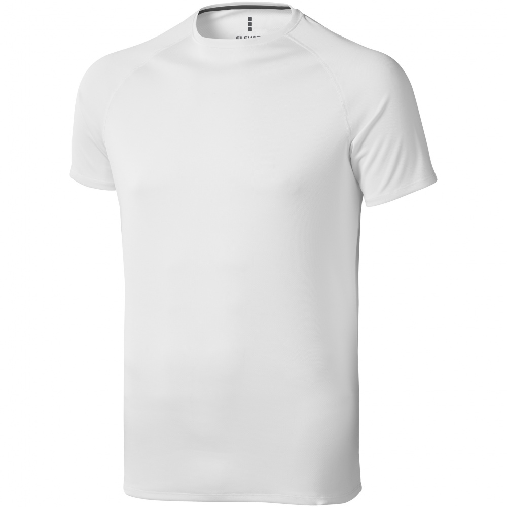 Logotrade corporate gift picture of: Niagara short sleeve T-shirt, white