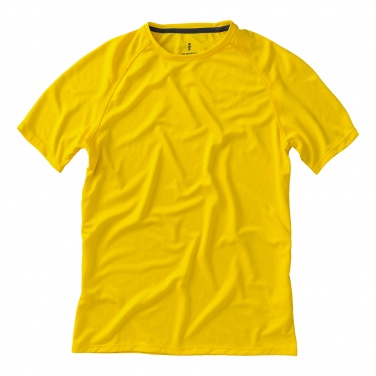 Logo trade advertising products picture of: Niagara short sleeve T-shirt, yellow