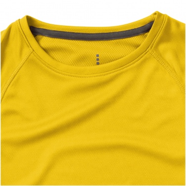 Logotrade business gifts photo of: Niagara short sleeve T-shirt, yellow