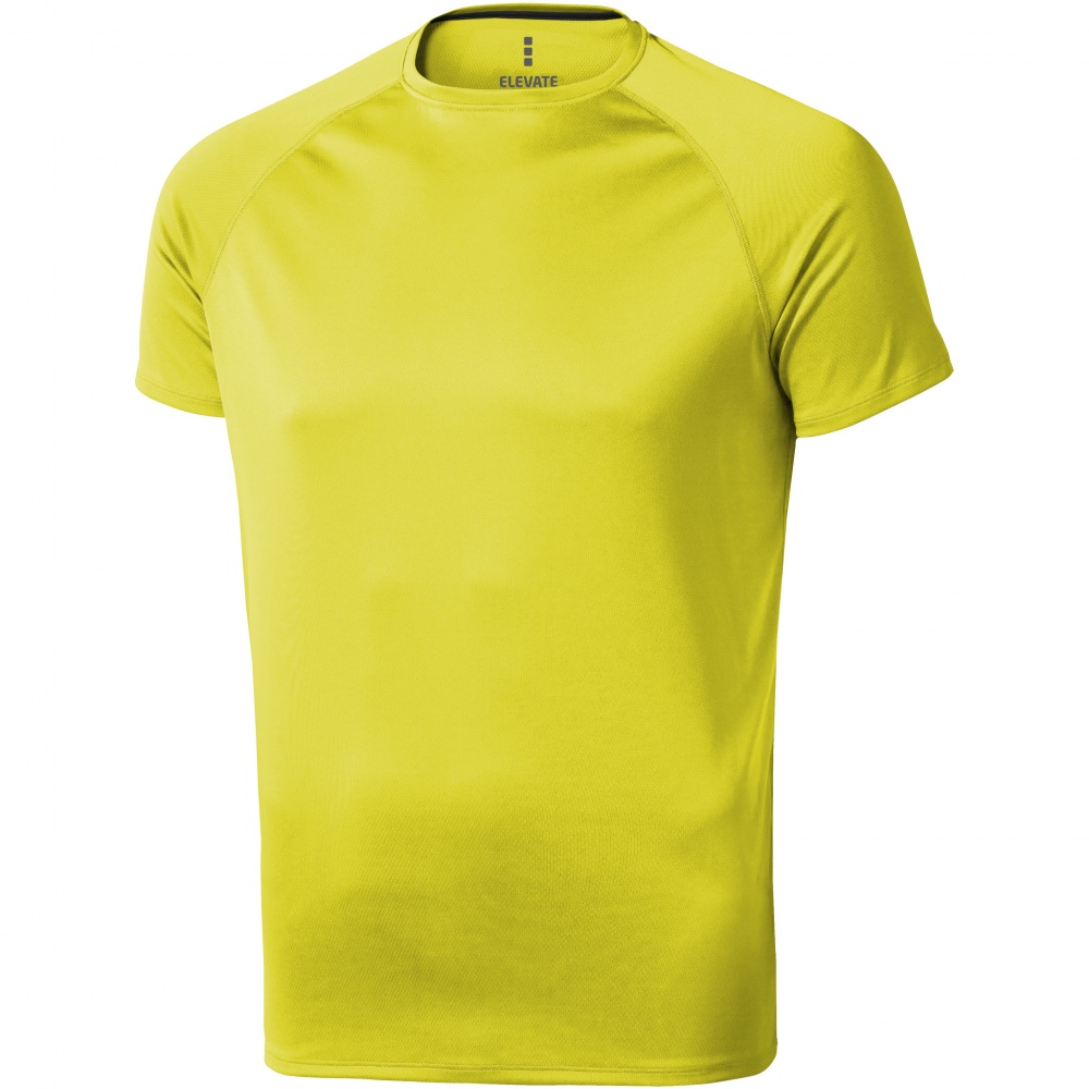 Logotrade promotional giveaway picture of: Niagara short sleeve T-shirt, neon yellow