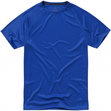 Logo trade promotional items picture of: Niagara short sleeve T-shirt, blue