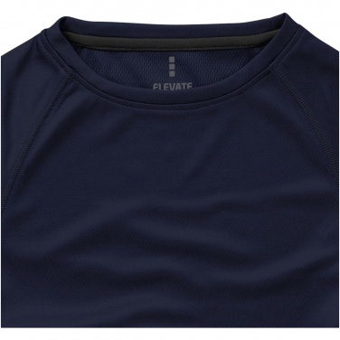 Logo trade promotional items picture of: Niagara short sleeve T-shirt, navy