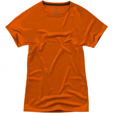 Logotrade promotional item picture of: Niagara short sleeve ladies T-shirt, orange