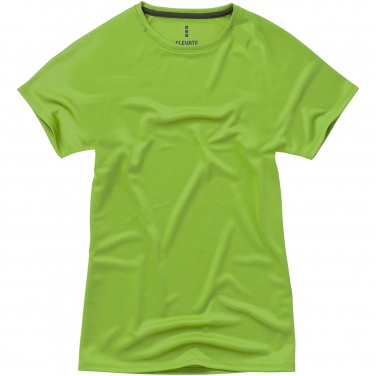 Logotrade promotional item picture of: Niagara short sleeve ladies T-shirt, light green