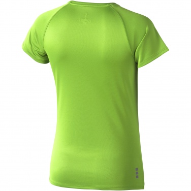 Logotrade promotional gift picture of: Niagara short sleeve ladies T-shirt, light green