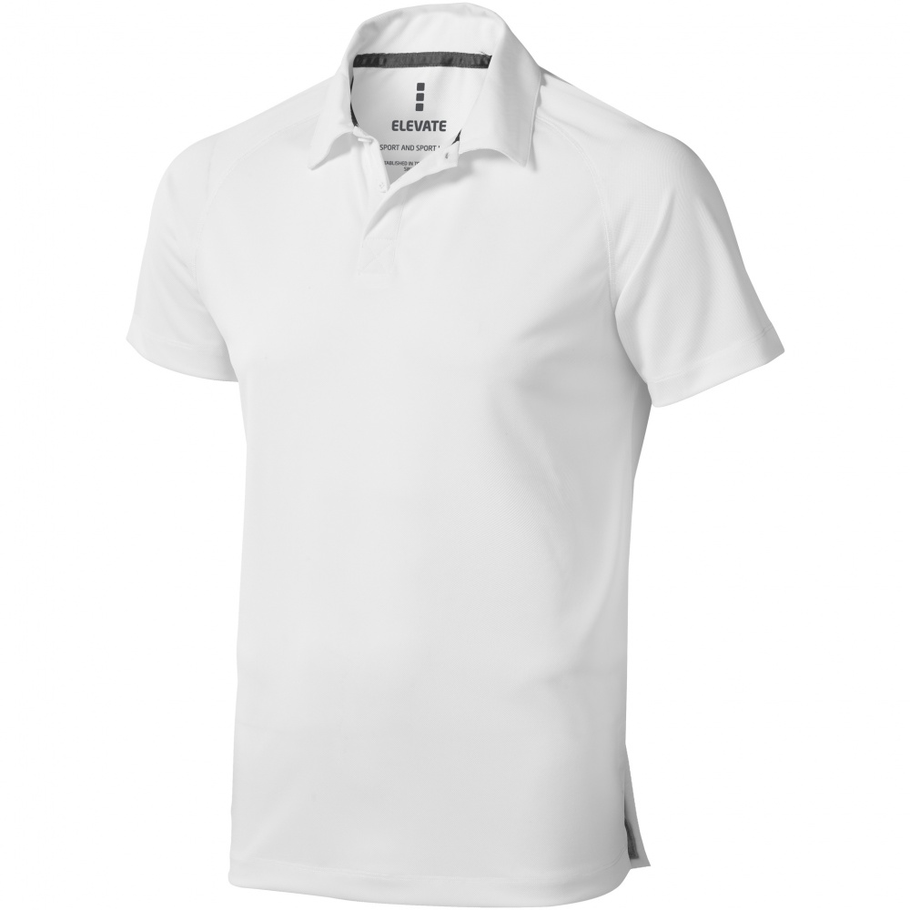 Logo trade corporate gifts picture of: Ottawa short sleeve polo, white