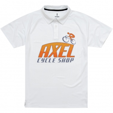 Logotrade promotional item image of: Ottawa short sleeve polo, white