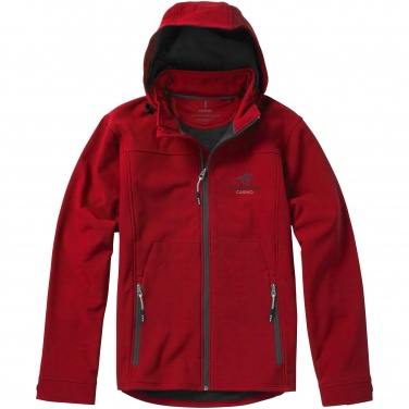 Logotrade promotional merchandise photo of: Langley softshell jacket, red