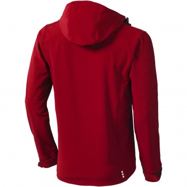 Logo trade business gift photo of: Langley softshell jacket, red