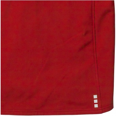 Logo trade corporate gifts image of: Langley softshell jacket, red