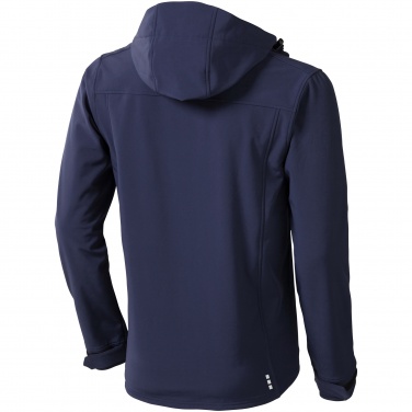 Logotrade corporate gift image of: Langley softshell jacket, navy