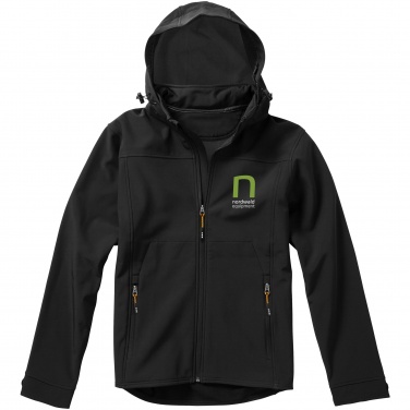 Logotrade promotional products photo of: Langley softshell jacket, black