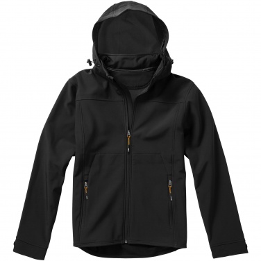 Logotrade promotional item picture of: Langley softshell jacket, black